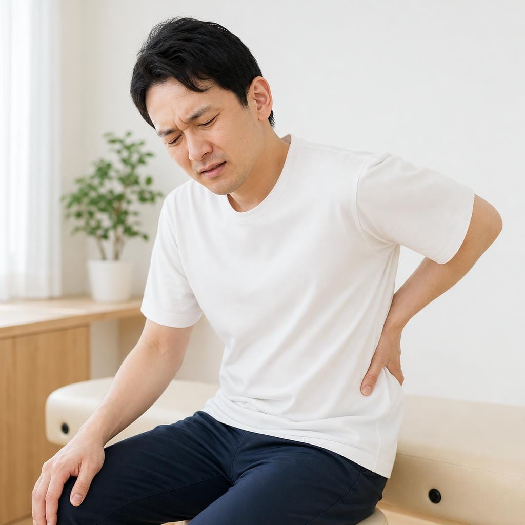 慢性的な腰痛イメージ
