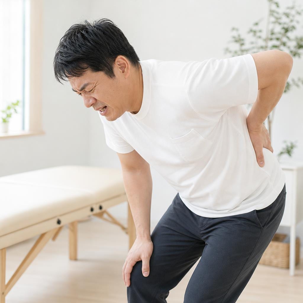 ぎっくり腰イメージ