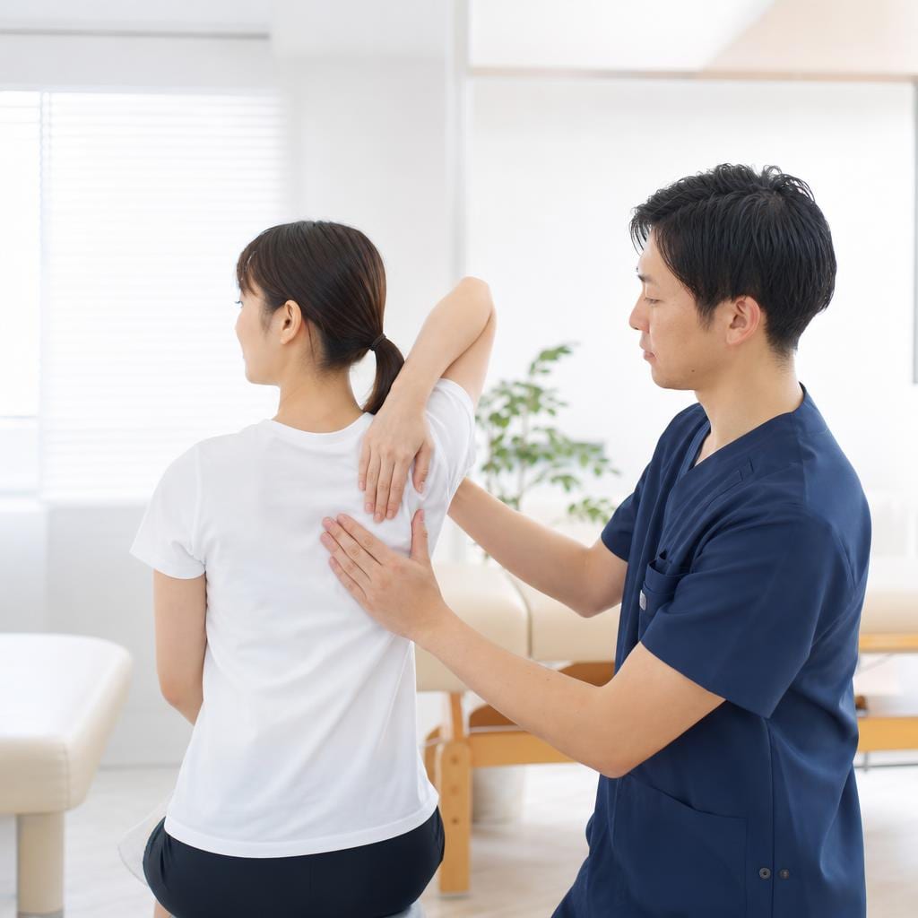 肩甲骨の運動療法・エクササイズ指導
