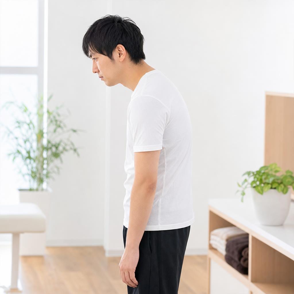 猫背・巻き肩による不調イメージ